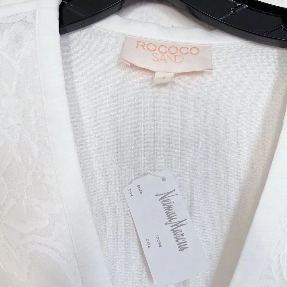 ROCOCO SAND High Low Long Dress in White - Picture 5 of 12